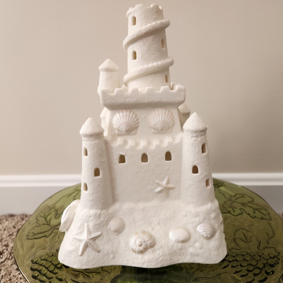 PartyLite Sandcastle #P7306 Tealight Candle Holder With Original Box & Packaging - Picture 8 of 16